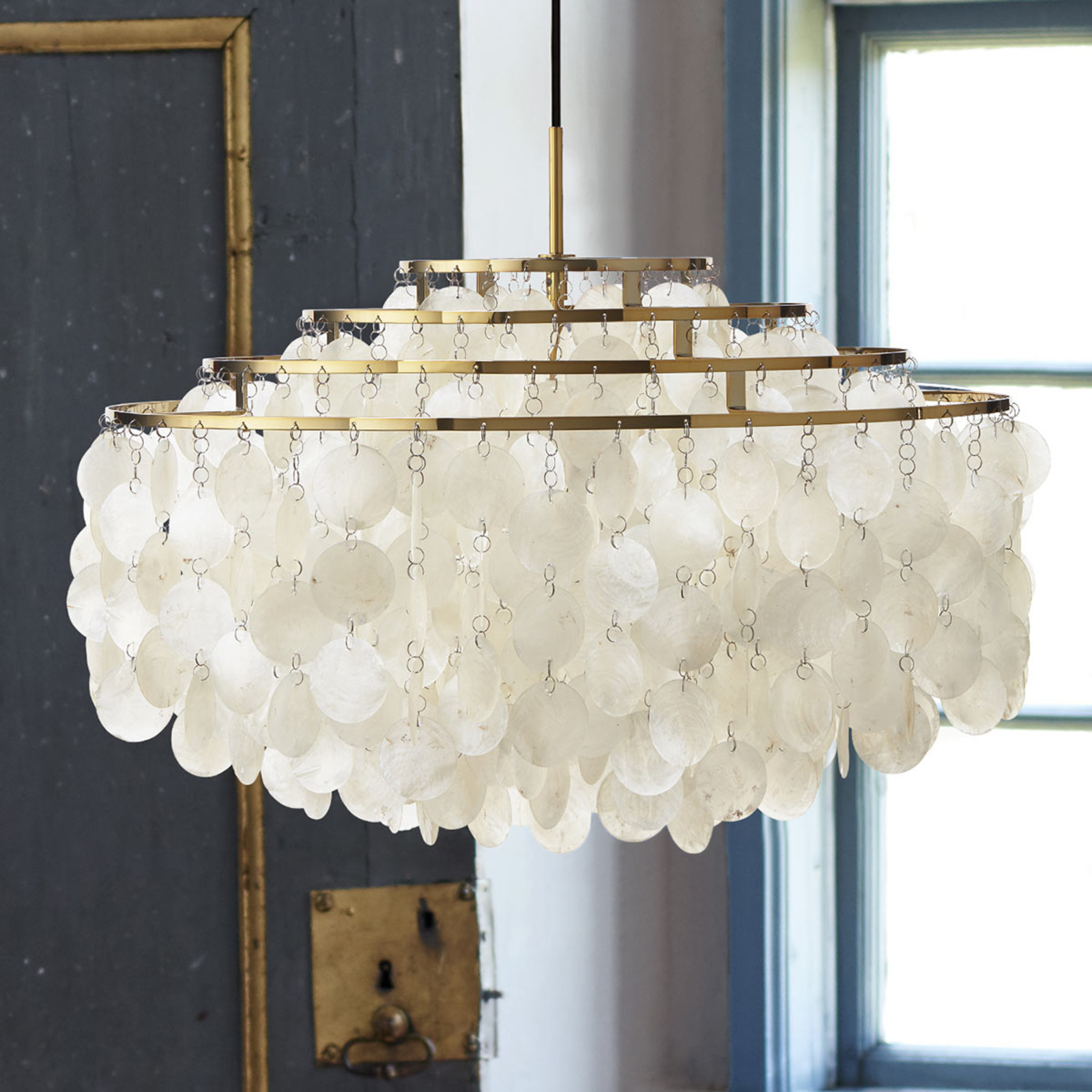 VERPAN Fun 10DM - pendant light, brass